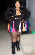 Load image into Gallery viewer, Confetti blazer style skater dress